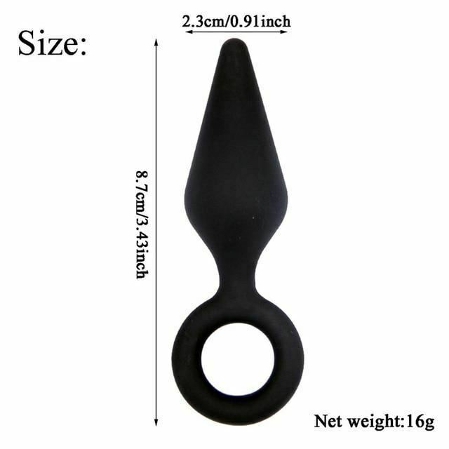 Silicone Anal Dildo Butt Plug Set Bdsm Training Fetish