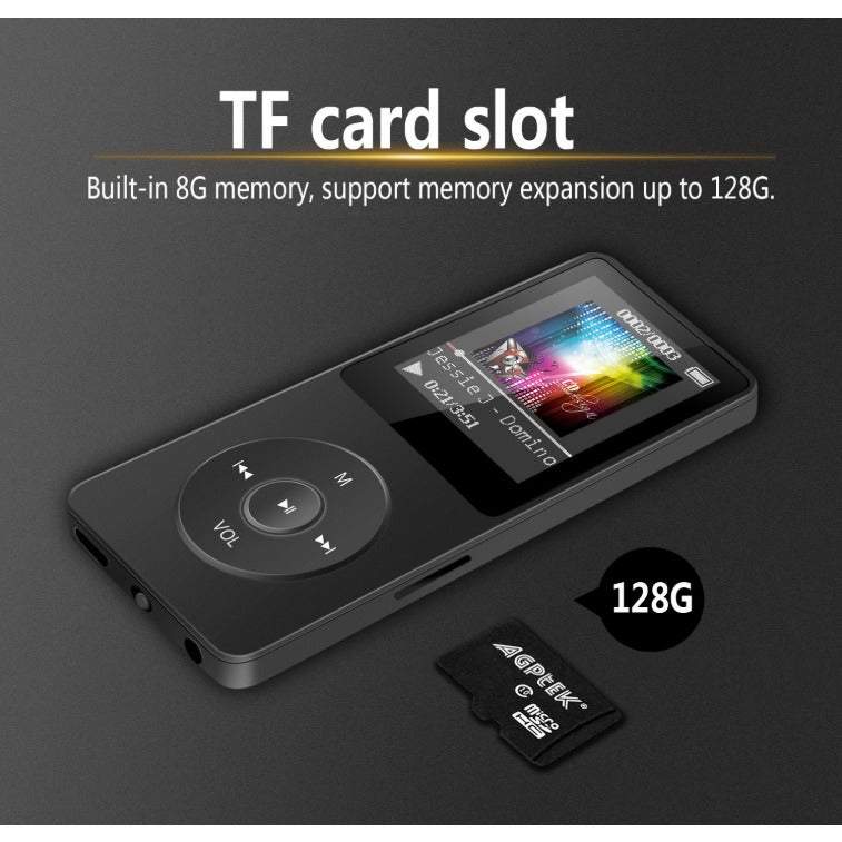 Mp3 Players 16Gb Lossless Sound Music Supports Up To 128Gb