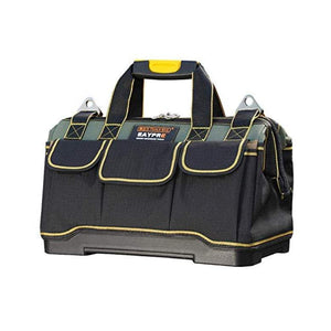 Power Tools 18 Inch Hardware Kit Bag Close Top Heavy Duty Moulded Base Storage Box With Shoulder Strap