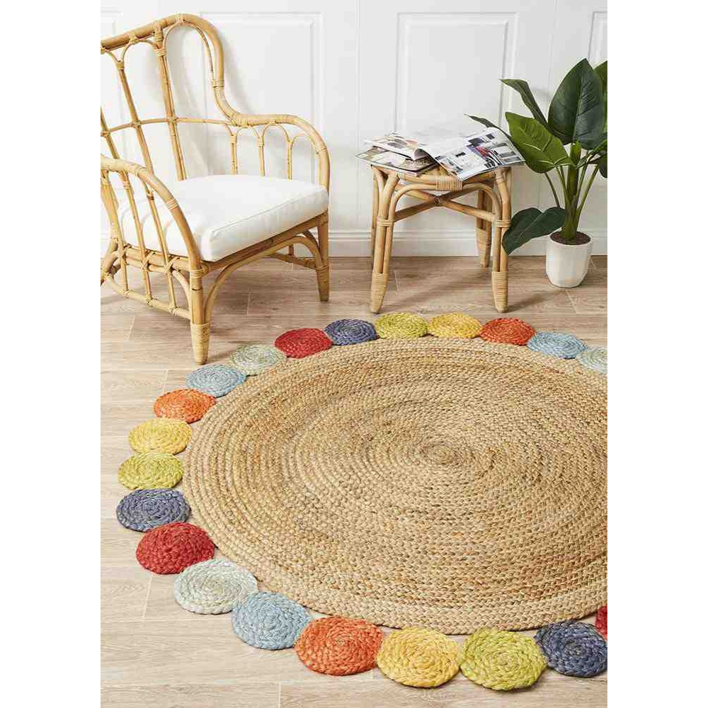 Rug Culture Atrium Tutti Multi By Round