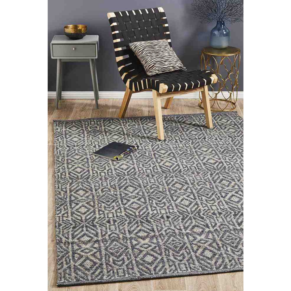 Relic 150 Graphite Rug By Culture Rectangle 225 X 155 Centimetre