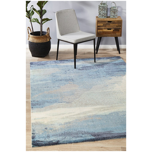 City 563 Blue By Rug Culture 400X76cm Runner