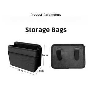 Red Upgraded Waterproof Car Storage Bag Multi Position Hanging Organizer