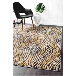 Dream Scape 852 Charcoal By Rug Culture Rectangle