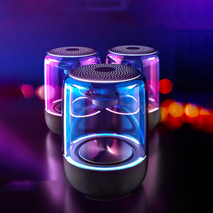 Portable Luminous Mini Led Transparent Wireless Speaker