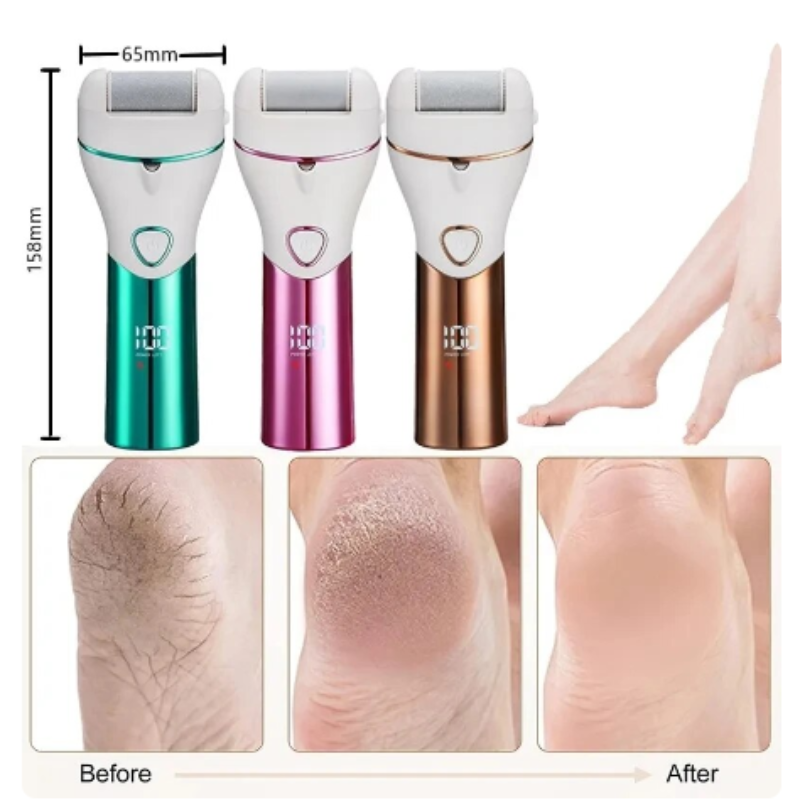 Professional Pedicure Electric Foot File Usb Rechargeable Digital Display 2