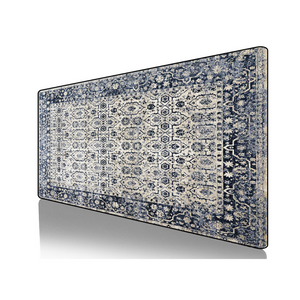 Mouse Pad Light Gray 400 By 800 3 Millimetres Persian Rug Gaming Computer