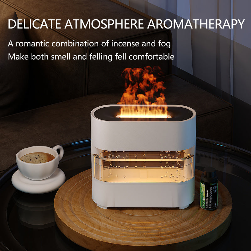 Rain Cloud Fire Humidifier Water Drip Diffuser Aroma With Remote Control