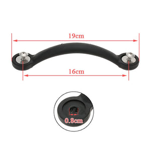 19Cm Kayak Canoe Marine Boat Rubber Side Mount Carry Handle With Screws And Gaskets