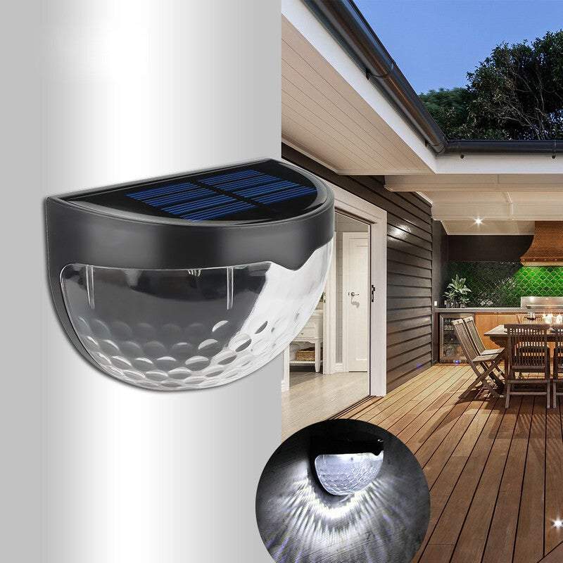 Outdoor Wall Lights 2 Solar Mounted Waterproof Decorative