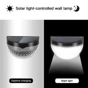 Outdoor Wall Lights 2 Solar Mounted Waterproof Decorative