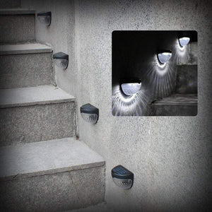 Outdoor Wall Lights 2 Solar Mounted Waterproof Decorative