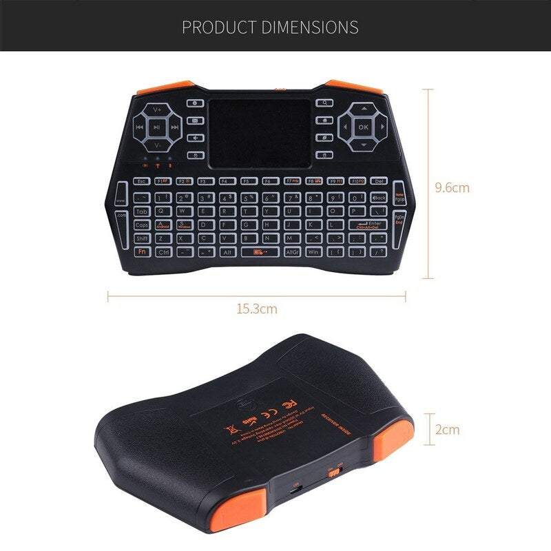 2.4Ghz Mini Wireless Air Mouse Remote Control Keyboard For Android Tv Box Pc