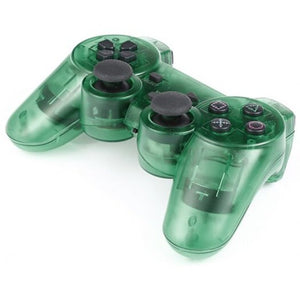 2.4G Wireless Game Controller For Sony Ps2 Green