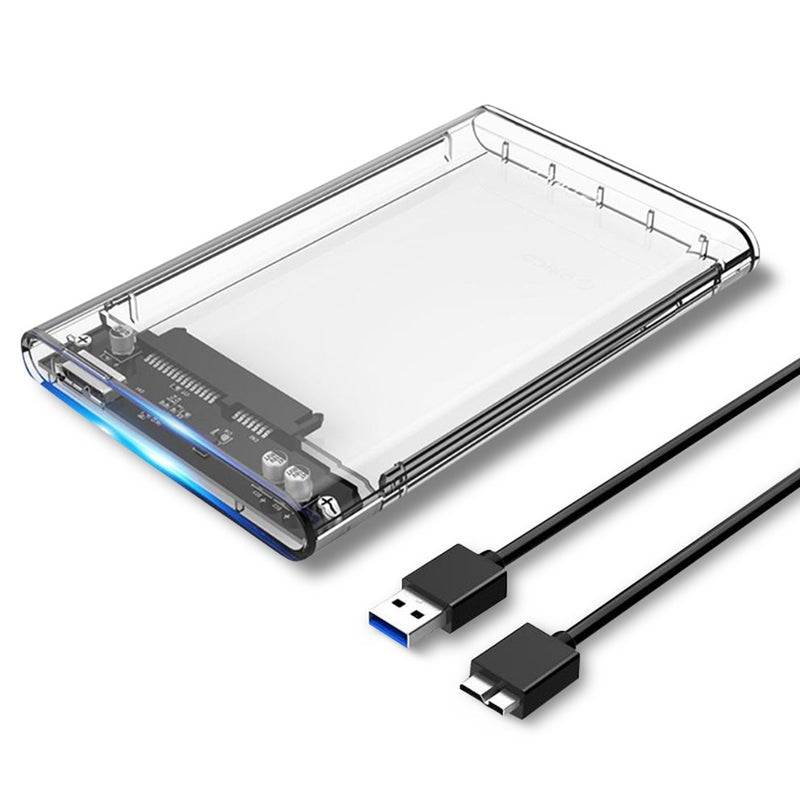 2.5 Inch Hdd Enclosure Sata 3.0 To Usb Gbps 6Tb Support Uasp External Type C 3.1 Ssd Hard Drive Case