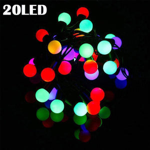 Indoor String Lights 2.5M 20Led Battery Powered And Outdoor Garden Decoration