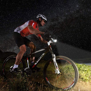 2 In 1 Bicycle Horn Headlight Bike Bell Led Light Usb Charging Night Riding Glare Flashlight