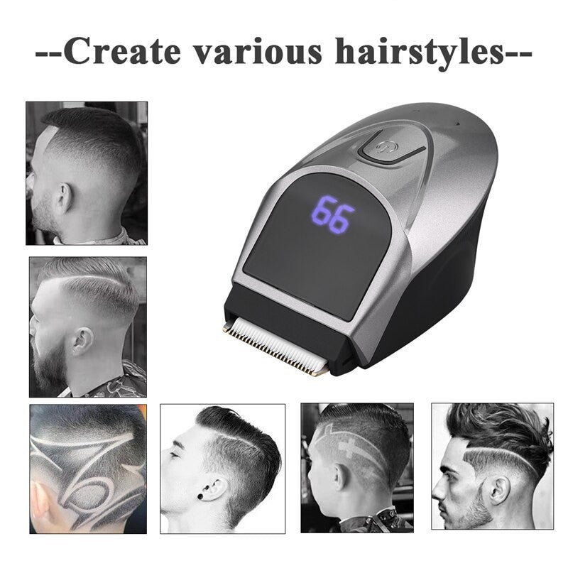 2 In 1 Electric Hair Clippers Beard Trimmer Rechargeable Shaver Machine