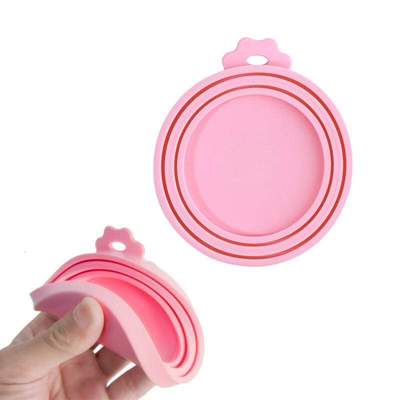 Farm Equipment 2 Or 4Pcs Pet Food Can Cover Lid Dog Cat Tin Silicone Reusable Storage Cap