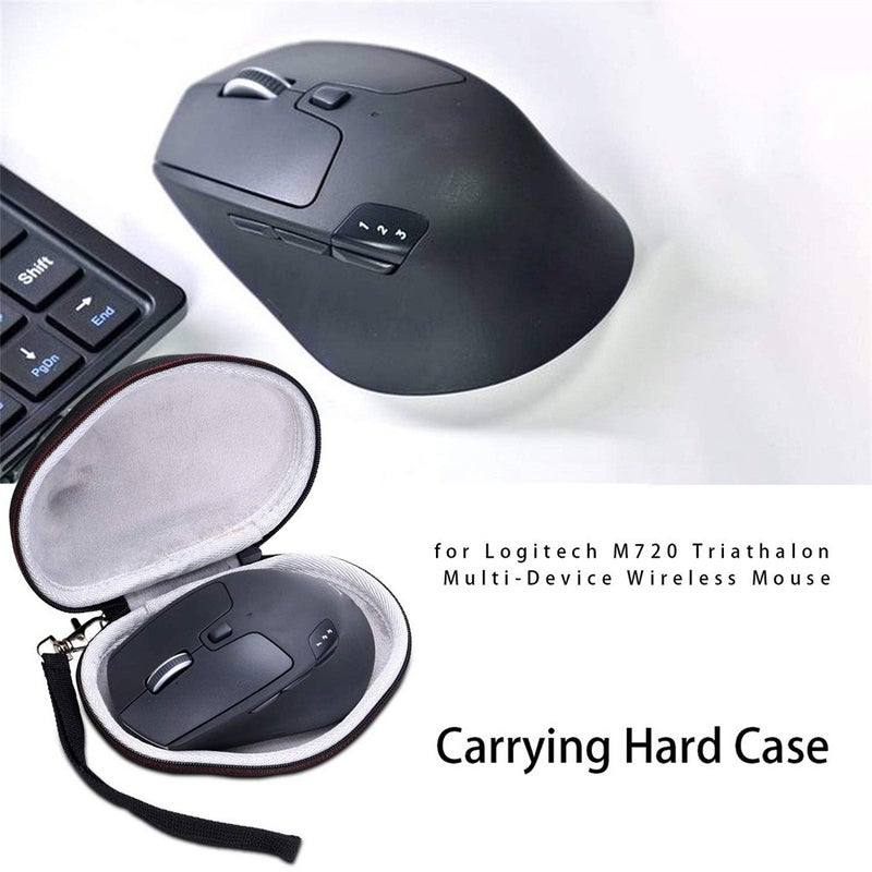 20 For Logitech M720 M705 Triathlon Hard Carry Case Bag Multi Device Wireless Mouse