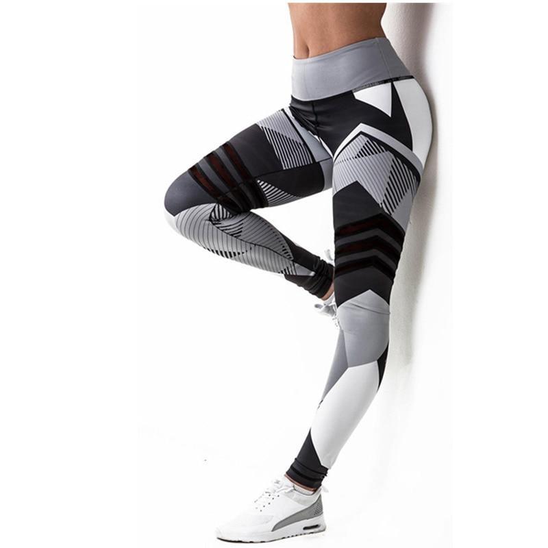 Quick Dry High Waist Fitness Leggings Sports Yoga Pants For Women