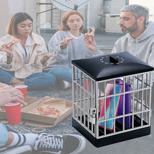 Built-In Timer Mobile Phone Jail Cell Lock-Up Locking Box