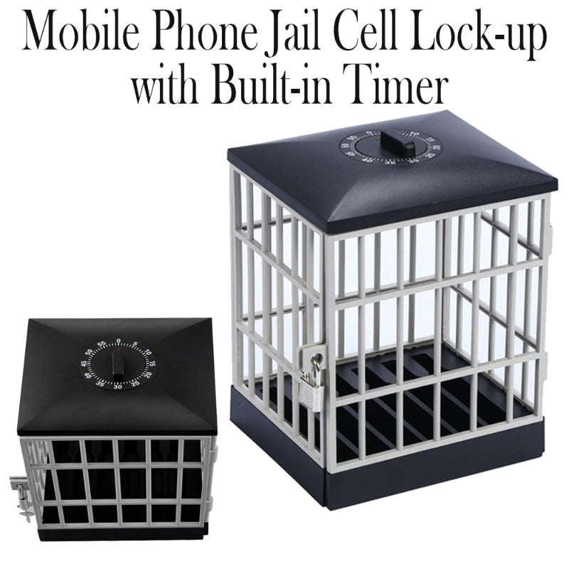 Built-In Timer Mobile Phone Jail Cell Lock-Up Locking Box