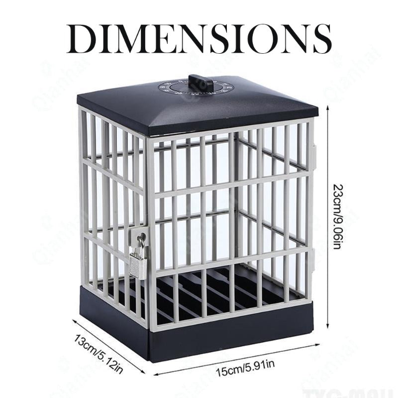 Built-In Timer Mobile Phone Jail Cell Lock-Up Locking Box