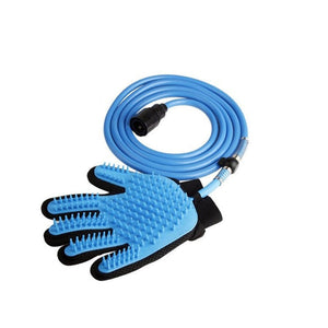 3-In-1 Pet Bathing Tool Sprayer Massage Glove Hair Remover