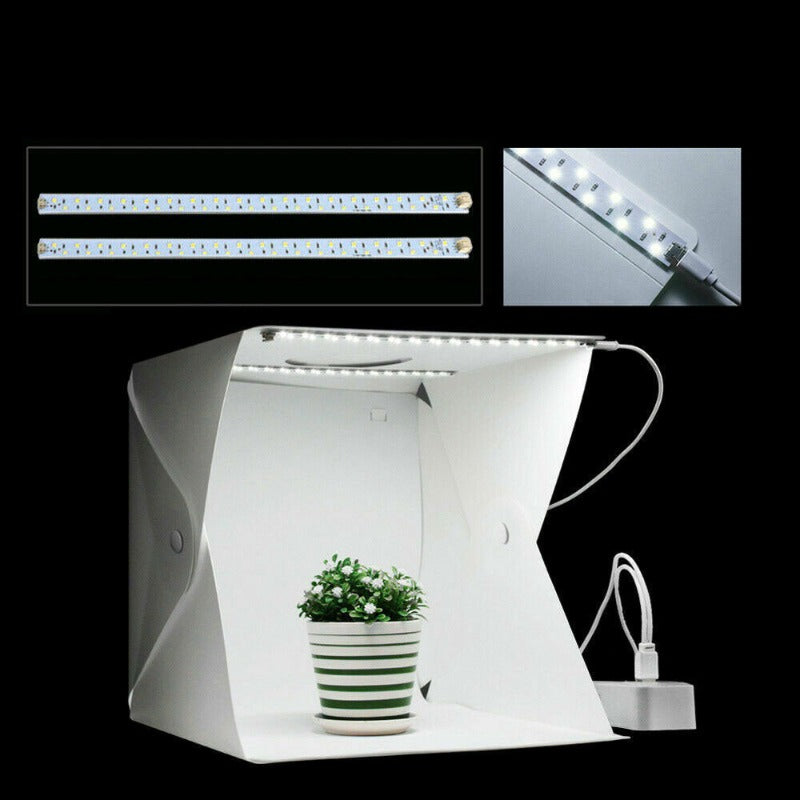 40Cm Foldable Portable Mini Led Light Photo Studio Photography Box