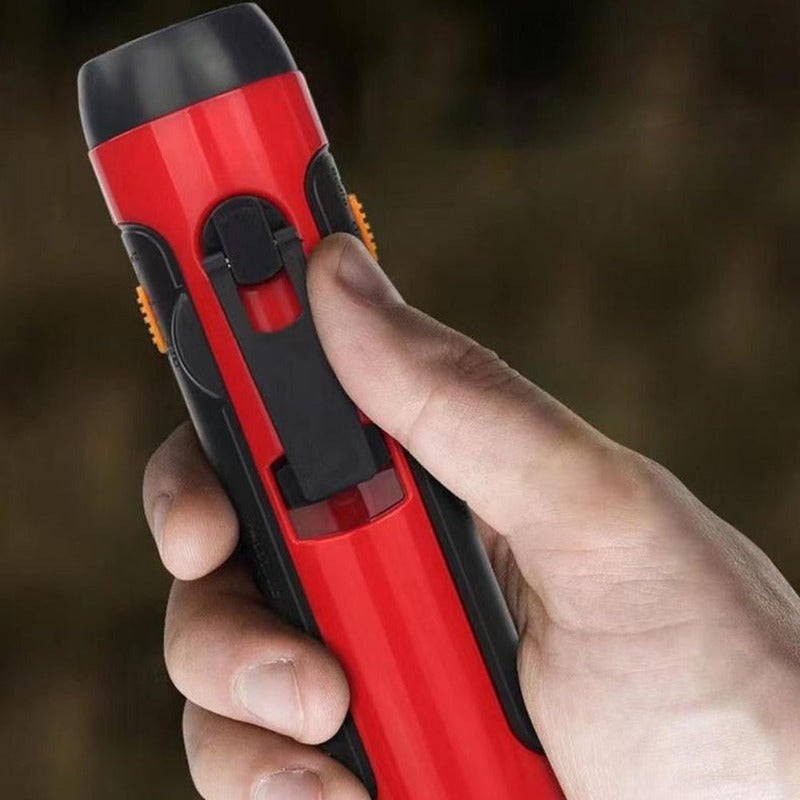 Solar Fm Radio Hand Crank Flashlight Emergency Charger