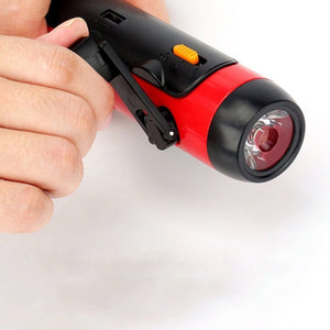 Solar Fm Radio Hand Crank Flashlight Emergency Charger