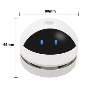 Mini Cordless Rechargeable Desktop Robot Vacuum Cleaner