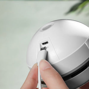 Mini Cordless Rechargeable Desktop Robot Vacuum Cleaner