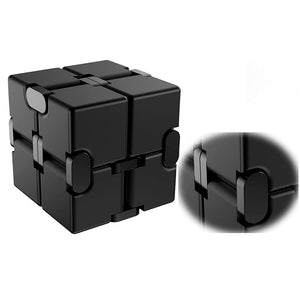 Metal Infinity Cube Anti Stress Aluminum Alloy Anti-Anxiety Cubic Fidget Toys