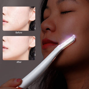 Non-Vibrating Lighted Facial Exfoliator Hair Remover Device