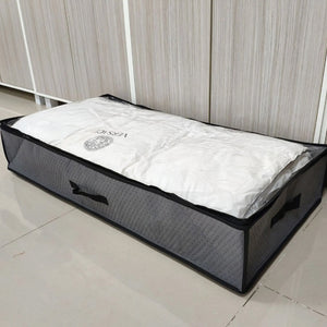 2Pcs Large Capacity 90L Under Bed Fabric Storage Bag