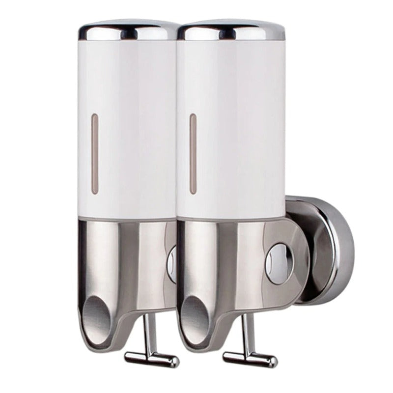 Wall Mounted Stainless Steel Bathroom Shower Soap Dispenser Pump