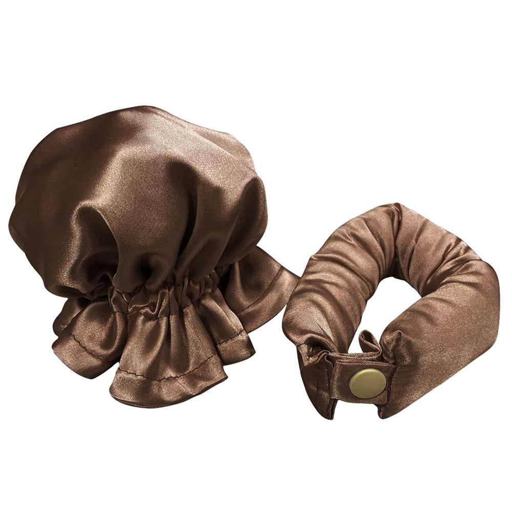 Heatless Hair Curler Bun Bons Rollers With Cap Effortless Elegance Gentle