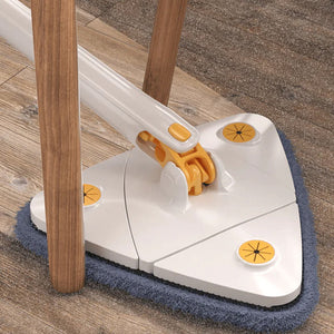 360 Rotating Adjustable Triangle Multifunctional Microfiber Cleaning Mop