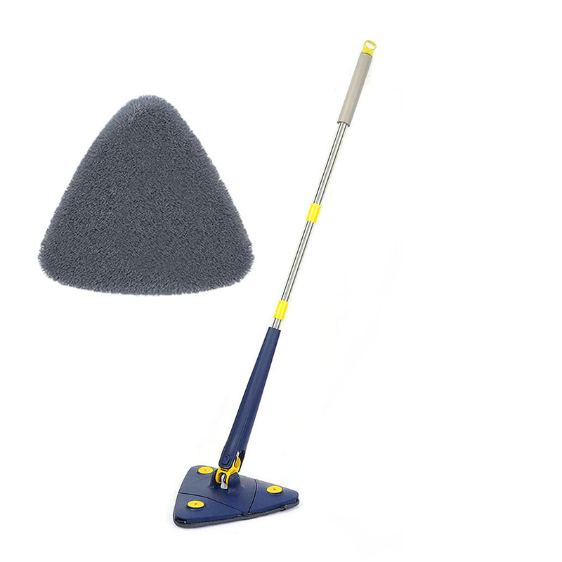 360 Rotating Adjustable Triangle Multifunctional Microfiber Cleaning Mop