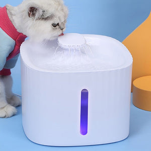 3L Quiet Operations Automatic Pet Water Fountain With Wireless Pump