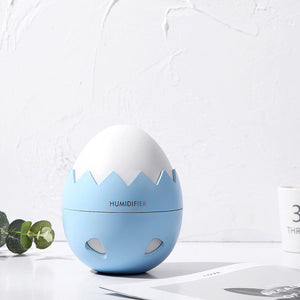 Egg Shaped Ultrasonic Air Humidifier Essential Oil Diffuser- Usb Powered