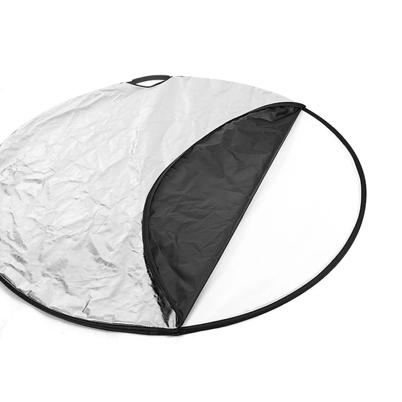 5-In-1 Multiple Collapsible Photo Reflector With Handlebar And Case