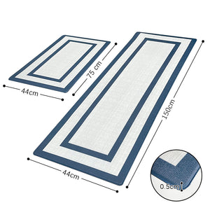 Comfeya 2 Pack Non Skid Waterproof Kitchen Mat Durable Stable Easy To Clean Eco