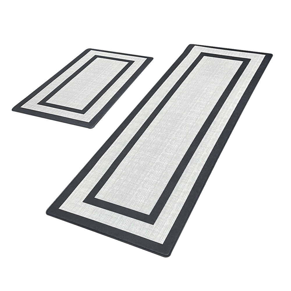 Comfeya 2 Pack Non Skid Waterproof Kitchen Mat Durable Stable Easy To Clean Eco