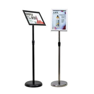 A4 Floor Poster Stand Sign Holder Business Menu Display
