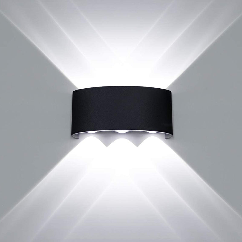 6 Led Modern Wall Light Cube Sconce Fixture Lamp Cool/Warm