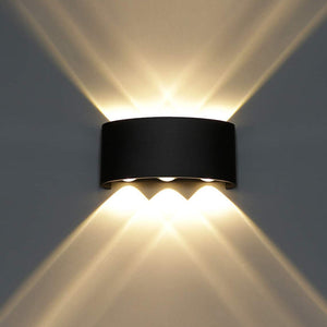 6 Led Modern Wall Light Cube Sconce Fixture Lamp Cool/Warm