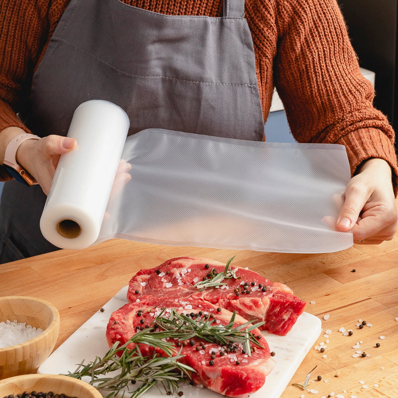 Transparent Vacuum Sealer Keeper Bags Food Saver Storage Rolls